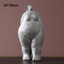 GobekUsa Dreaming Yoga Women Figure Statue for Home Decor and Garden Shelf
