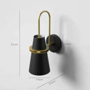 GobekUsa LED Horn Wall Lamp: Modern Nordic Sconces for Bedside, Living Room, Home Decor