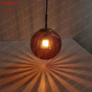 GobekUsa Glass Ball Pendant Lamp: Modern Nordic LED Lighting for Home, Restaurant, Living Room