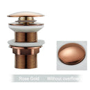 GobekUsa Black Gold Pop Up Drain for Sink - Faucet Accessory Kit