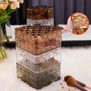 GobekUsa Elegant Jewelry Boxes and Cosmetic Jars - Plastic Storage Containers