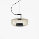 GobekUsa LED Glass Pendant Chandelier for Kitchen Living Room Dining Suspension