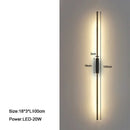GobekUsa Linear LED Wall Sconce for Sofa Background Lighting Fixtures