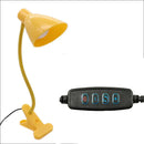 GobekUsa 5W USB Night Light LED Clip Lamp, Dimmable, 3 Color Modes, 10 Brightness Settings