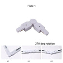 GobekUsa Aluminum Track Rails for LED Spotlights with T-L Connector