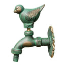 GobekUsa Antique Brass Wall Mount Garden Faucet for Kindergarden, Animal Design