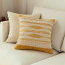 GobekUsa Geometric Tufted Tufted Cushion Cover Set 45x45cm, Moroccan Style Handmade