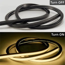 GobekUsa Black Silicone Tube LED Neon Light for Outdoor Flexible Strip Lights