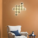 GobekUsa Gold Round LED Wall Lamps for Luxury Home Decor