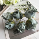 GobekUsa Blue Flower Stamen Berries Bundle for DIY Wedding Cake Decor