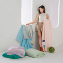 GobekUsa Cooling Fabric Double-Sided Summer Blanket - Light Cooled Comforter