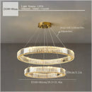 GobekUsa Crystal Ceiling Pendant Chandelier for Luxe Room Decor