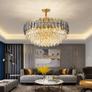 GobekUsa Crystal Ceiling Chandelier for Modern Living Room Decor