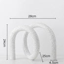 GobekUsa Abstract Twisted Knot Sculpture for Room Aesthetics Decor