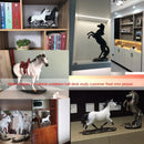 GobekUsa Elegant Horse Resin Statue for Home Office Decor