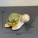 GobekUsa Cute Turtle Statue Tray Desk Ornament Room Decor Creative Sculpture