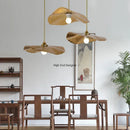 GobekUsa Lotus Leaf LED Chandelier: Modern Nordic Pendant Lights for Home Interior Décor.