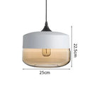 GobekUsa LED Glass Pendant Lamp: Modern Nordic Hanging Light for Kitchen, Bedroom, Hotel & Restaurant decor.