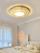 GobekUsa Crystal LED Ceiling Chandelier - Luxe Rectangular Design for Stylish Home Decor