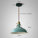 Nordic Industrial Colorful Metal Pendant Light