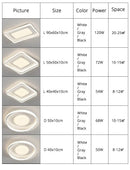 GobekUsa Acrylic Chandelier: Minimalist Indoor Light for Living Room, Bedroom, and Kitchen