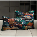 GobekUsa Geometric Embroidery Abstract Cushion Covers 45x45cm, Modern Home Decor