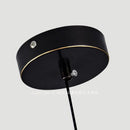 Modern Gold Pendant Light With Acrylic Shade