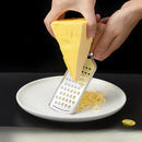 GobekUsa 3-in-1 Multifunctional Grater & Slicer for Kitchen - Wooden Handle