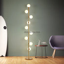 GobekUsa Glass Ball Standing Lamp Set: Nordic Postmodern Minimalist Magic Beans Style
