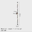 GobekUsa Dimming Wall Lights in Gold, Black, or Copper for Living Room and Bedroom