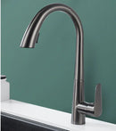 GobekUsa Brushed Gold Kitchen Sink Faucet with Pull Out Spring Spout