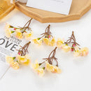 GobekUsa Artificial Flowers: Christmas Decor, Home Wedding Bouquet, Scrapbooking Bouquets