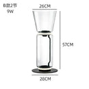 GobekUsa Glass LED Floor Lamp: Modern Nordic Design for Living Room and Bedroom Decor