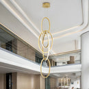 GobekUsa Gold Steel Pendant Light for Home Decor & Bar, Stylish LED Hanging Lamp