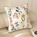 GobekUsa Chic Floral Geometric Cushion Cover - 45x45cm