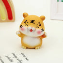 GobekUsa Lucky Tiger Figurine | New Year Fortune Symbol Home Decor Miniature