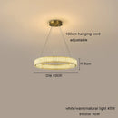 GobekUsa Crystal Chandelier Pendant Lamps for Home Decor and Modern Living Room Lighting