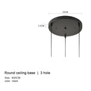 GobekUsa LED Chandeliers: 3 Pendant Lights Kitchen Dining Room Art Decor Hanging Lamp