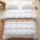 GobekUsa Luxe Cotton Cover White Goose Down Comforter, 5 Star Hotel Bedspread