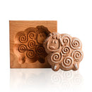 GobekUsa Gingerbread Cake Wooden Mold: DIY Baking Accessory for Home Bakery