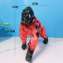 GobekUsa Gorilla Sculpture: Modern Home Decor Baboon Ornament & Abstract Figurine