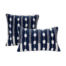 GobekUsa Geometric Tufted Tassel Cushion Cover 30x50cm