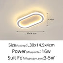 GobekUsa LED Strip Ceiling Lights for Bedroom Hallway Living Room Decor