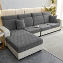 GobekUsa Jacquard Velvet Sofa Seat Covers: Luxury Polar Fleece Stretch Protector