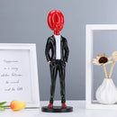 GobekUsa Balloon Dog Statue Resin Sculpture Modern Home Office Decor