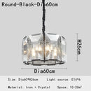 GobekUsa Crystal Pendant Chandelier - Ideal for Living Room, Bedroom, Kitchen, or Wine Shop.