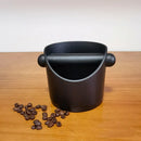 GobekUsa Espresso Knock Box with Removable Bar and Non Slip Base