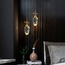 GobekUsa Crystal Chandelier: Modern Luxury LED Lighting for Home, Restaurant, Bedroom - Nordic Style