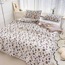 GobekUsa Double Gauze Rabbit Print Quilt: Soft, Breathable, Washable, Light Comforter