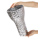 GobekUsa Golden Ceramic Geometric Honeycomb Vase - Home Decoration Accessory